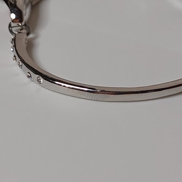 Cute Red And Silver Tone 7 Inch Bracelet - Picture 5 of 11